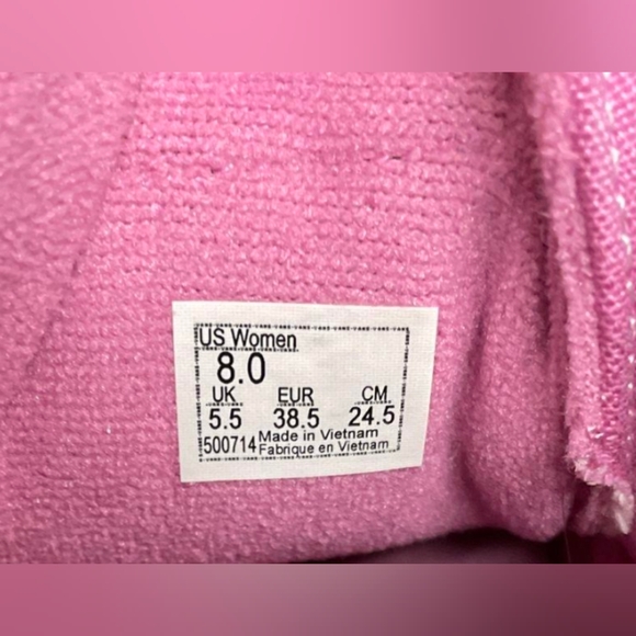 Vans Women's Seldan Lace Up Sneaker Fuchsia SoftMoc Size 8 NWOT MSRP $85.96 - Picture 10 of 10